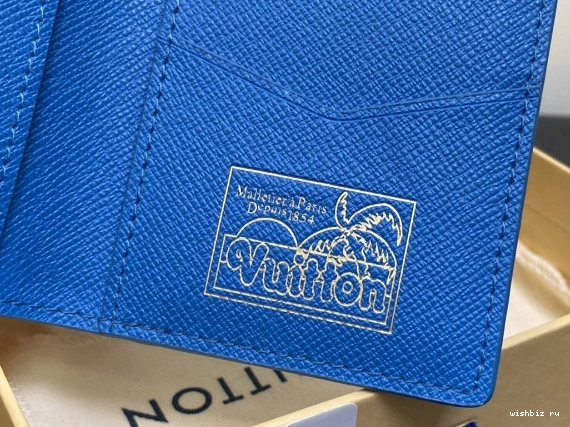 WIS Organizer-7.5*11.1*1 VUITTON Pocket cm LOUIS 0122